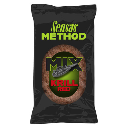 Sensas - Method Mix Red Krill 1kg - Sensas