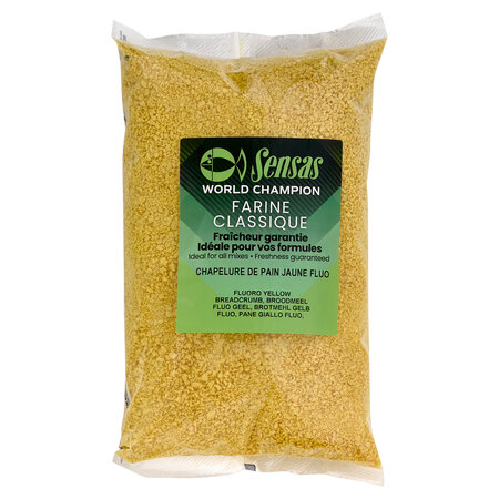 Sensas - Broodmeel Fluo Geel 700gr - Sensas