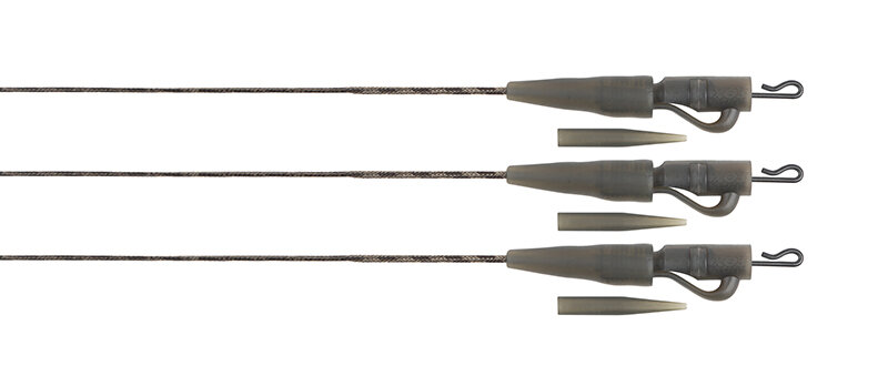 Fox Carp - Edges Naturals Submerge Lead Clip Leaders - Fox Carp