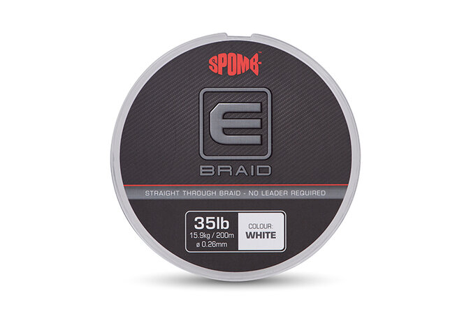 Fox Carp - Spomb E Braid White 0.26mm / 200m - Fox Carp