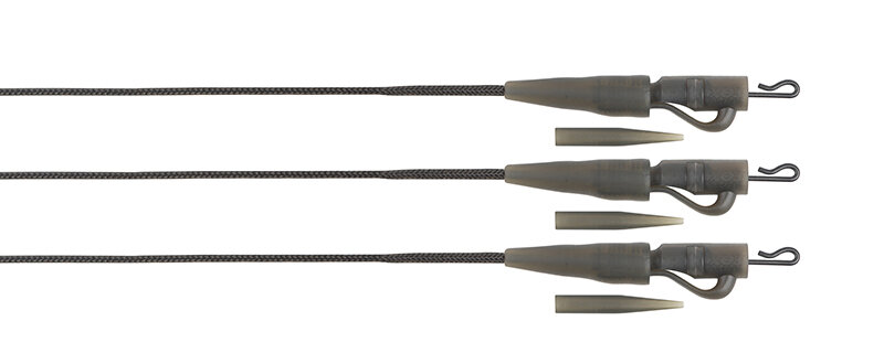 Fox Carp - Edges Naturals 50lb Leadcore Lead Clip Leaders - Fox Carp
