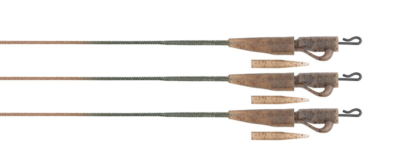 Fox Carp - Edges Camo 50lb Leadcore Lead Clip Leaders - Fox Carp