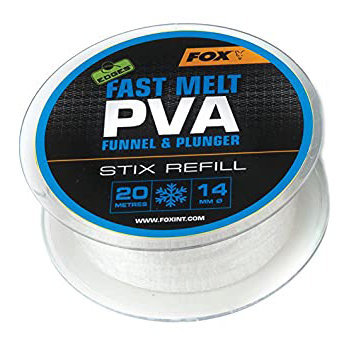 Fox Carp - Fast Melt PVA Funnel &amp; Plunger Stix Refill - Fox Carp