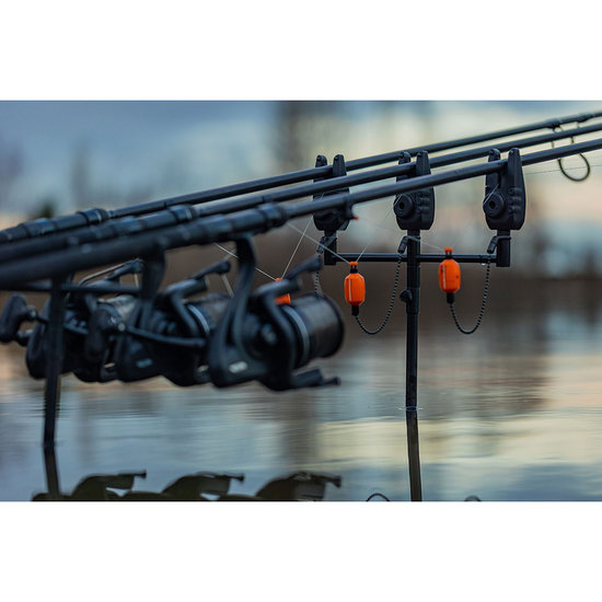 Fox Carp - PROMO Black Label Slim 2 Rod Buzz Bars  - Fox Carp