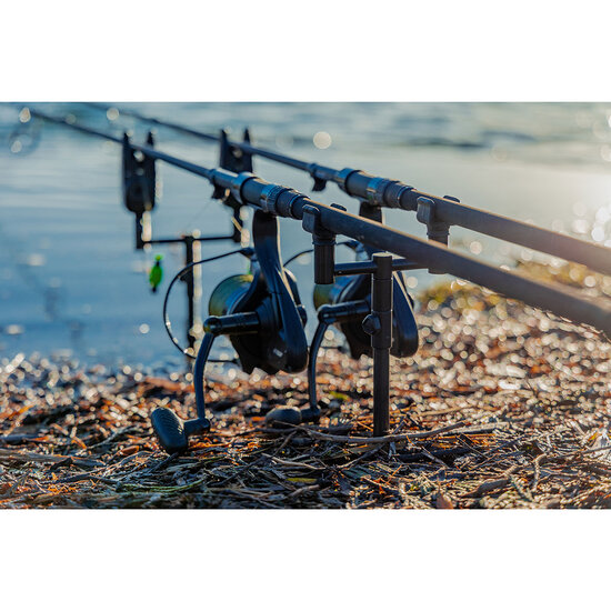Fox Carp - PROMO Black Label Slim 2 Rod Buzz Bars  - Fox Carp