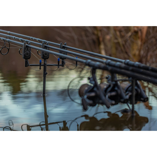 Fox Carp - PROMO Black Label Slim 3 Rod Buzz Bars  - Fox Carp