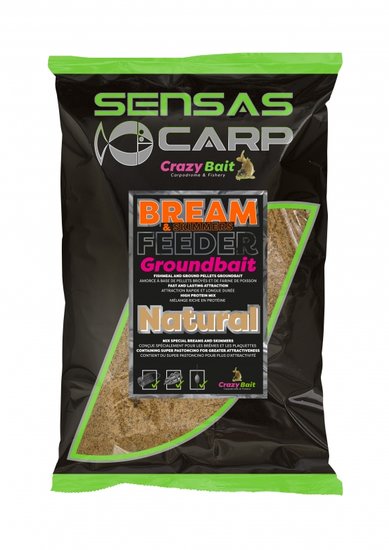 Sensas - UK Bream Feeder / 2kg - Natural - Sensas