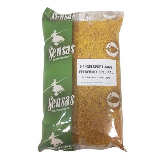 Sensas - Hengelsport Jans Feedermix Speciaal / 1kg - Natural - Sensas