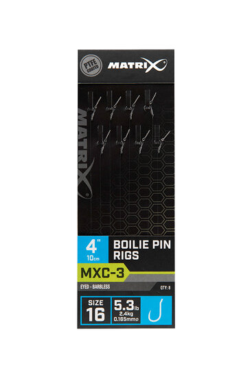 Matrix - PROMO Onderlijn MXC-3 Barbless 10cm Boilie Pin - Matrix