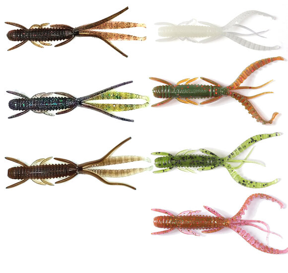 Lucky John - Creature Baits Hogy Shrimp 3,5" - 8,9 cm - Lucky John