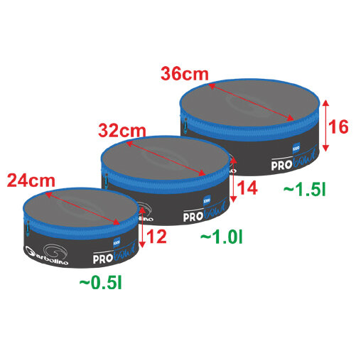 Garbolino - Set Eva Pro Bowls Closed - 3 stuks - Garbolino