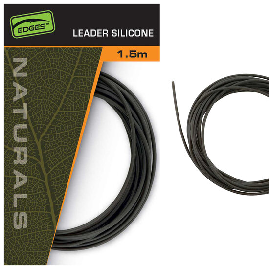 Fox Carp - Edges Naturals Leader Silicone / 1.5m - Fox Carp