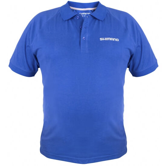 Shimano - Short Sleeve Polo Blue - Shimano