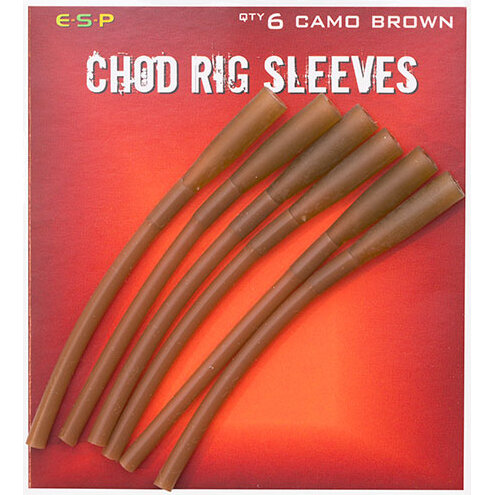 ESP - Chod Rig Sleeves / Camo Brown - ESP
