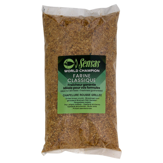 Sensas - Broodmeel geroosterd Rood / 1kg - Sensas