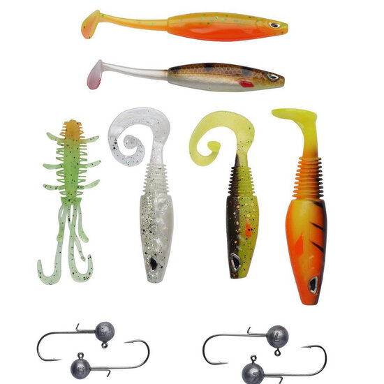 Berkley - PROMO Sick Pack Perch Softbait Kit (10 stuks) - Berkley
