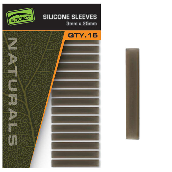 Fox Carp - Edges Naturals Silicone Sleeves - Fox Carp