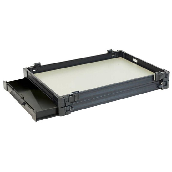 Rive - Tray 30mm + Drawer 30mm Unit Black - Rive