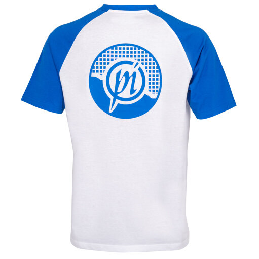 Preston - PROMO Lightweight White Raglan T-Shirt - Preston