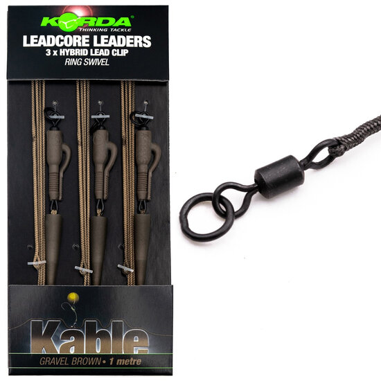 Korda - Leadcore leader Ring Swivel  - Korda