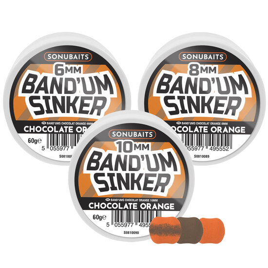 Sonubaits - Band'um Sinker Chocolat Orange / 60gr - Sonubaits