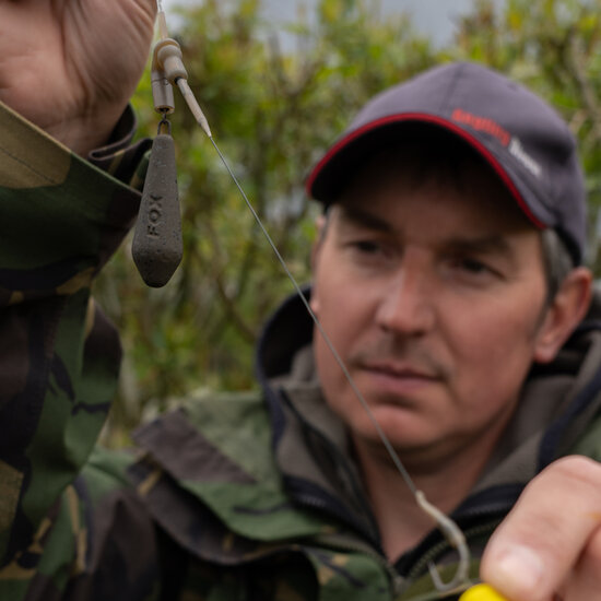Fox Carp - Edges Camo Angled Drop Off Run Rig Kit - Fox Carp