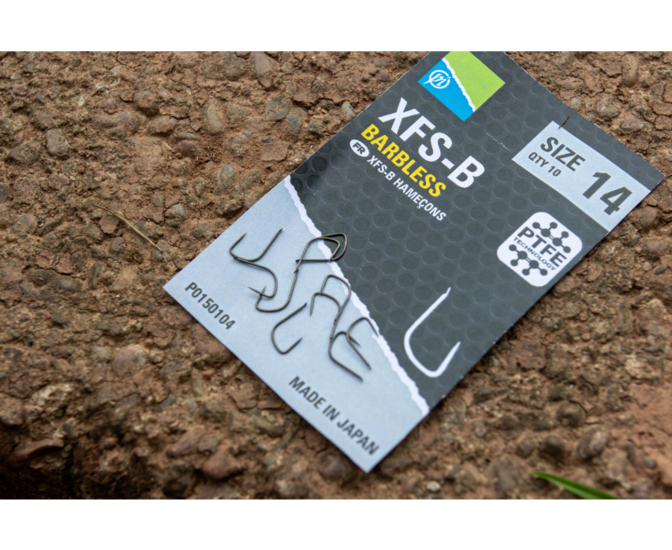 Preston - Haken XFS-B Hooks Barbless - Preston