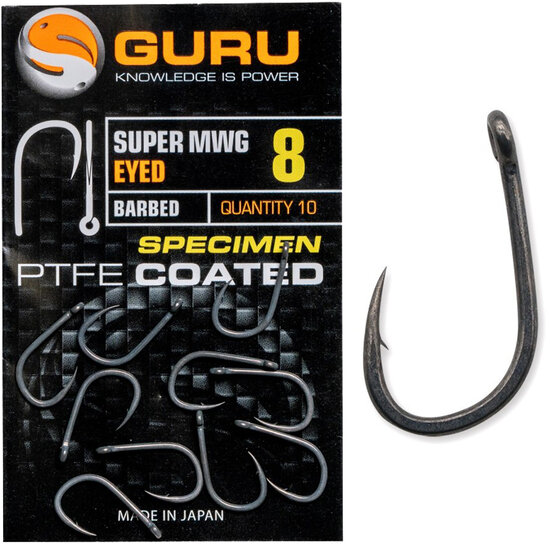 Guru - Haken Super MWG Eyed Barbed - Guru