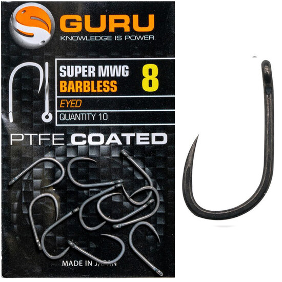 Guru - Haken Super MWG Eyed Barbless - Guru
