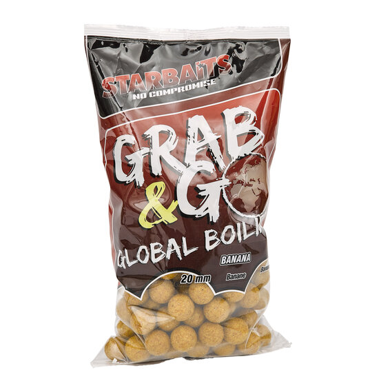 Boilies G&amp;G Global Banana / 800gr - Starbaits
