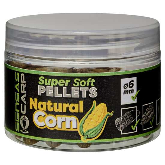 Carp Super Soft Pellets / 6mm - Sensas