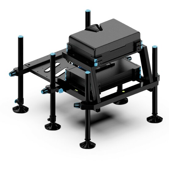D36 Competition 800 Full Black Seatbox - Garbolino