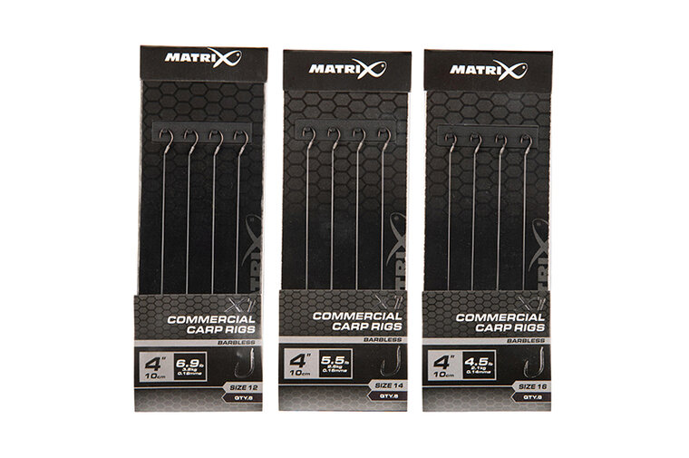 Matrix - X1 Commercial Carp Rigs 10cm - Matrix