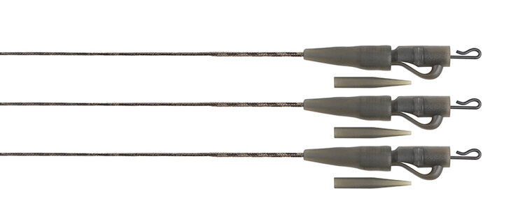 Fox Carp - Edges Naturals Submerge Lead Clip Leaders - Fox Carp