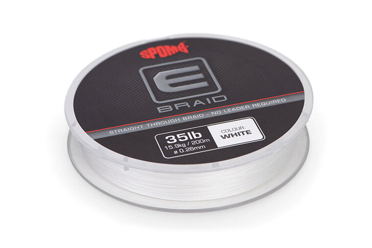 Fox Carp - Spomb E Braid White 0.26mm / 200m - Fox Carp