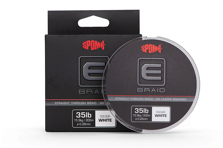 Fox Carp - Spomb E Braid White 0.26mm / 200m - Fox Carp