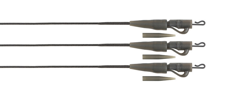 Fox Carp - Edges Naturals 50lb Leadcore Lead Clip Leaders - Fox Carp