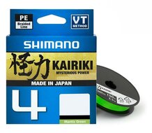 Shimano - PROMO Lijn gevlochten Kairiki 4 Mantis Green / 150m - Shimano