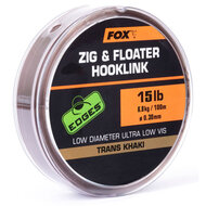 Fox Carp - Zig and Floater Hooklink Trans Khaki - 15lb (0.30mm)  - Fox Carp