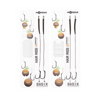 Korda - Onderlijn Basix Hair Rigs Wide Gape Barbless - Korda