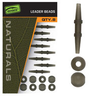 Fox Carp - Edges Naturals Leader Beads x 8 - Fox Carp