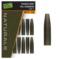 Fox Carp - Edges Naturals Power Grip Tail Rubbers / Size 7 - Fox Carp