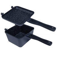 Ridgemonkey - Connect Deep Pan &amp; Griddle Granite Edition - Ridgemonkey