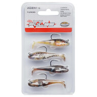 Berkley - PROMO Pulse Agent E Softbait 4-Pack 8cm - 14g - Berkley