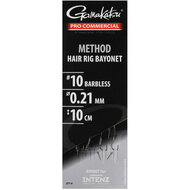 Gamakatsu - Onderlijn Method Hair Rig Bayonet Barbless 10cm - Gamakatsu