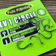 Fun Fishing - Haken KV1 Circle Barbless - Fun Fishing