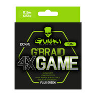 Gunki - Lijn gevlochten G'Braid 4X Game Fight 150m - Gunki