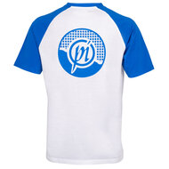 Preston - PROMO Lightweight White Raglan T-Shirt - Preston