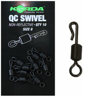 Korda - QC Swivel Standard Non Reflective / Size 8 - Korda