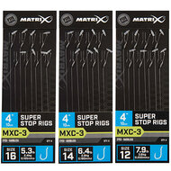 Matrix - PROMO Onderlijn MXC-3 / 10cm / 4" Super Stop Rigs - Matrix